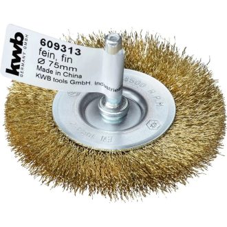   49609313 | Drótkorong csapos körkefe  75 mm-es RÉZ szálak  75x6x0,2mm