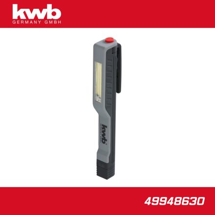 49948630 | Szerelőlámpa LED COB ledes -elemes- Toll alakú 112 lm - KWB