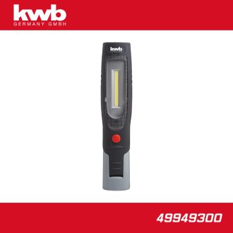   49949300 | Szerelőlámpa LED COB + 1 ledes dönthető akkus 422 lm - KWB