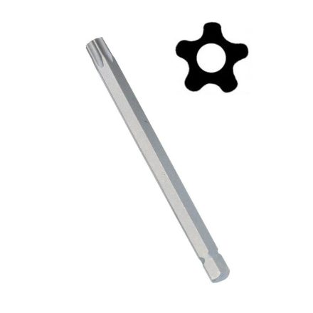 5420 | Bit ötágú torx T-20 88 mm lyukas Genius