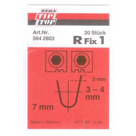 5642803 | Gumi profilvágóhoz vágókés - kerekített profil - R Fix1. 3-4 mm -20 db
