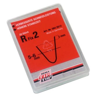   5642810 | Gumi profilvágóhoz vágókés - kerekített profil - R Fix2. 5-6 mm -20 db