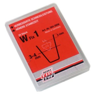   5642858 | Gumi profilvágóhoz vágókés - szögletes profil - W Fix1. 3-4 mm - 20 db