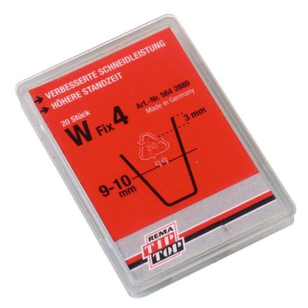 5642889 | Gumi profilvágóhoz vágókés - szögletes profil - W Fix4. 9-10 mm -20 db