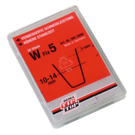 5642896 | Gumi profilvágóhoz vágókés - szögletes profil - W Fix5. 10-14 mm -20 db
