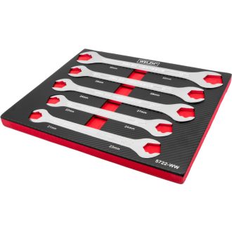   5722-WW | Villás-villáskulcs készlet 5 db-os 21 - 32 mm LOK-TYP - ULTRA VÉKONY -