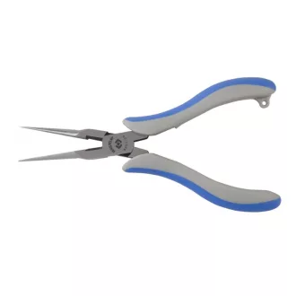 Félkerekcsőrű fogó 154mm sima 6367-06