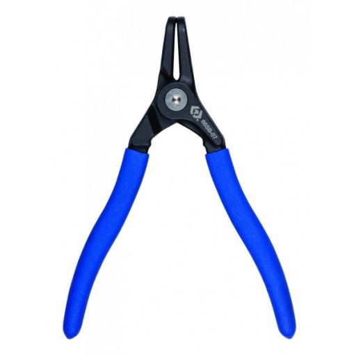 Zégergyűrű fogó hajlított külső  178mm rejtett rugós 66SB-07