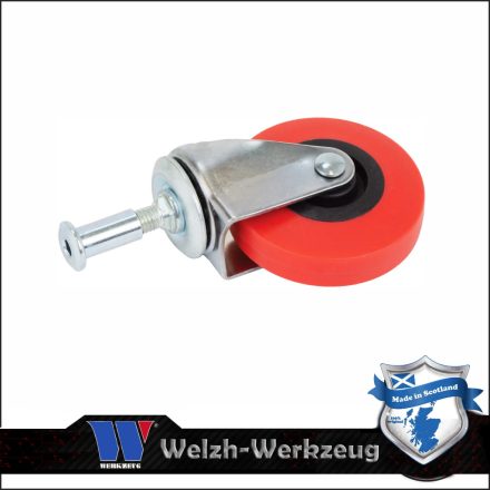 7012-1-WW | Szerelőszék szerszámtartós gurulóshoz pótkerék - Welzh