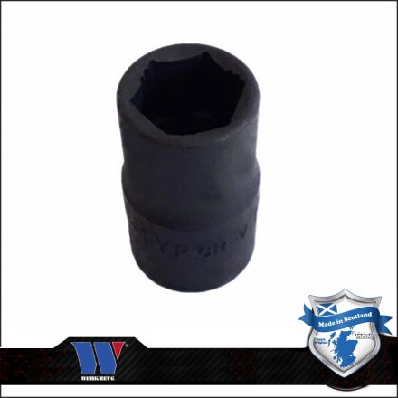 7024-10-WW | Lok-Typ Légkulcsfej - gépifej 1/2" 10 mm 6 lap alacsony - Welzh