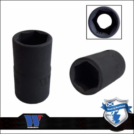 7024-15-WW | Lok-Typ Légkulcsfej - gépifej 1/2" 15 mm 6 lap alacsony - Welzh