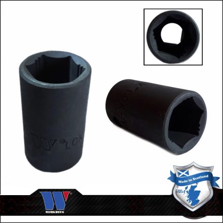 7024-16-WW | Lok-Typ Légkulcsfej - gépifej 1/2" 16 mm 6 lap alacsony - Welzh