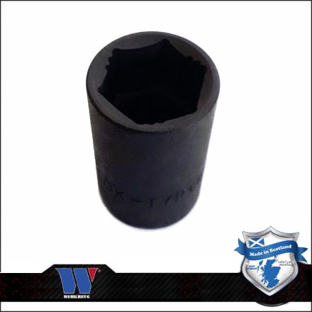 7024-17-WW | Lok-Typ Légkulcsfej - gépifej 1/2" 17 mm 6 lap alacsony - Welzh