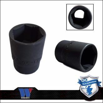   7024-24-WW | Lok-Typ Légkulcsfej - gépifej 1/2" 24 mm 6 lap alacsony - Welzh