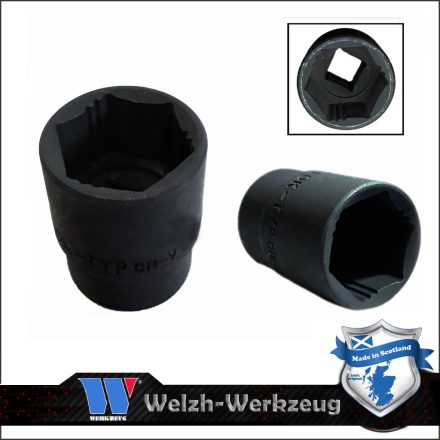 7024-32-WW | Lok-Typ Légkulcsfej - gépifej 1/2" 32 mm 6 lap alacsony - Welzh