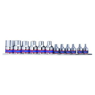   12 részes 1/2" & 3/8˝-os torx dugókulcs készlet bliszteren 7113PR