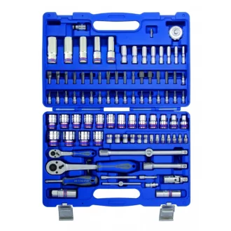   96 részes 1/4"&1/2"-os dugókulcs&bitkészlet 7596MR