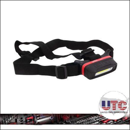 810011-UTC | Szerelőlámpa - Fejlámpa LED 01 CREE - akkus - USB - szenzoros PROFI