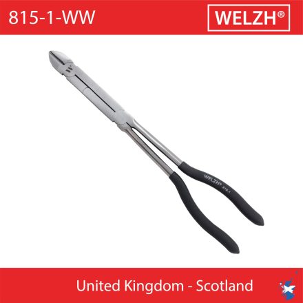 815-1-WW | Fogó oldalcsípő - áttételes - 290 mm erősített - Welzh