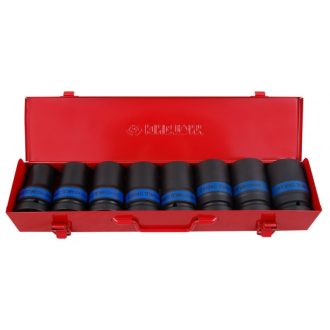 8 részes gépi 1˝-os hosszú dugókucs készlet  8409MP