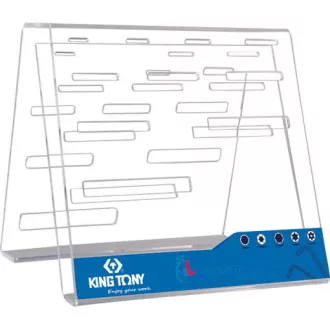   87125 | Plexi display állvány L alakú hatszög kulcsokhoz 270x217x258 mm