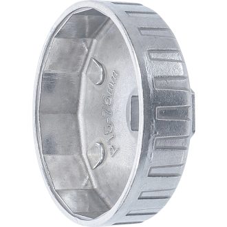 9-1045 | Olajszűrő leszedő kupak  75 mm x 15 lap Alu