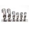 9-1105 | Üzemanyagcső speciális kulcs készlet 3/8" speciális nyitott 10-19 mm BGS