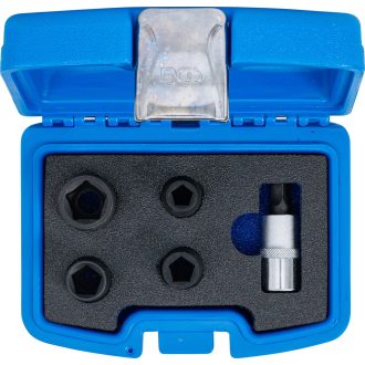   9-1112-1 | Fékjavító dugókulcs készlet 5 lapú - ötszögű 1/2" 5 db-os BGS