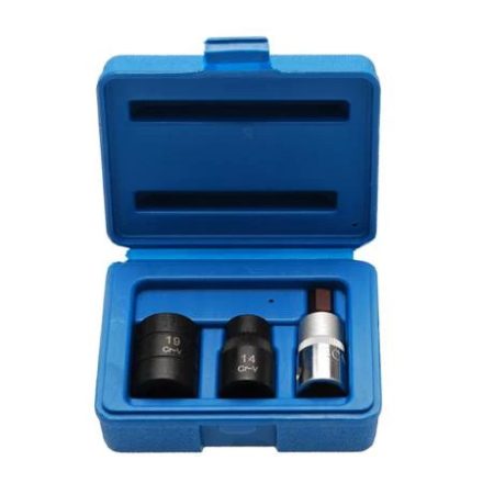 9-1112 | Fékjavító dugókulcs készlet 5 lapú - ötszögű 1/2" 3 db-os BGS