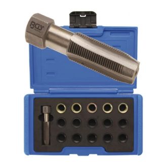   9-149 | Gyertyamenet javító készlet M14x1.25 - 16 db-os - BGS