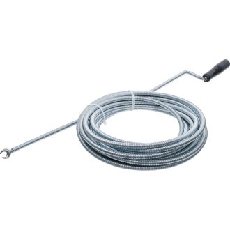   9-1993 | Csőtisztító spirál 10 méter x 10 mm - Fej átmérő: 20 mm - BGS