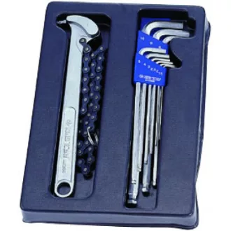   9 részes extra hosszú gömbfejű imbuszkulcs készlet H1,5-H10 ; 9-20110MR