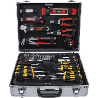   9-2204 | Szerszámkészlet 129 db-os alumínium kofferes készlet - BGS
