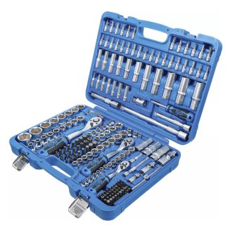   9-2243 | Szerszámkészlet 192 részes dugókulcs készlet 1/2"-3/8"-1/4" PRO TORQUE