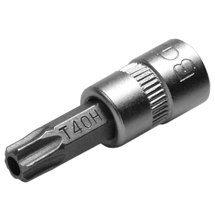 9-2363 | Rátűzőkulcs - crowa+bit 1/4" torx, furatos TPX40 BGS