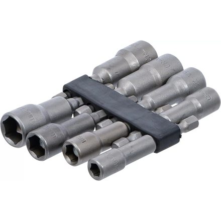 9-2758 | Csavarbehajtó hatlap csavarra, bit befogással készlet6-13 mm /  65mm - BGS