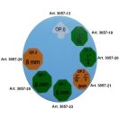 9-3057-19 | Fékcsőperemező készlet - profi - külön belső adapter 4.75 mm-es OP.1