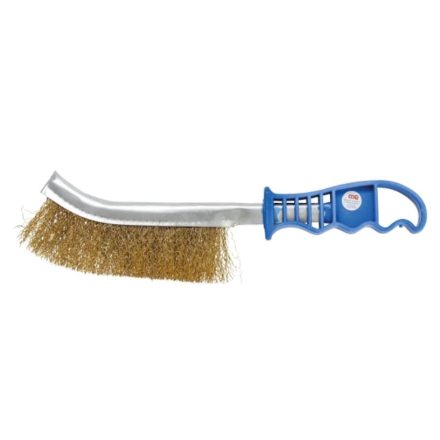 9-3173 | Drótkefe Féknyereg tisztító kefe - sárgaréz anyagból - 260 mm - BGS