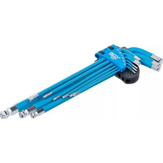   9-35101 | Imbuszkulcs készlet  9 db-os gömbvégű, mágneses COLOS 1/16" - 3/8" - BGS