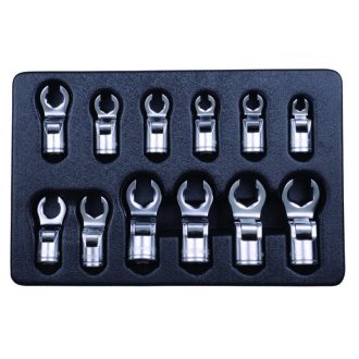   12 részes 3/8" billenő-fékcsőkulcsfej készlet  9-3612MR