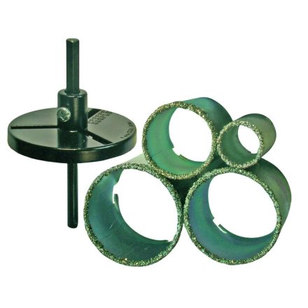 9-3910 | Körkivágó készlet csempéhez 4+2 db-os 33-53-67-73 mm - BGS