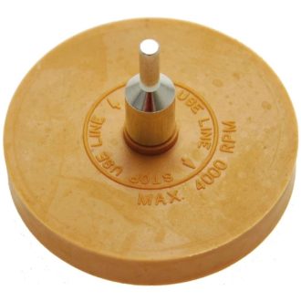   9-3999 | Fólia radír - vanília korong 4000 RPM menetes + adapter - BGS Technic