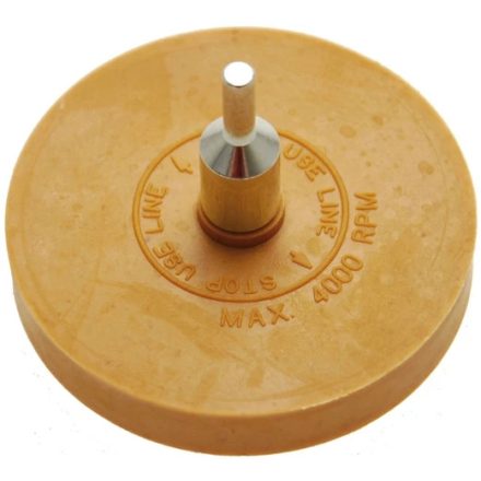 9-3999 | Fólia radír - vanília korong 4000 RPM menetes + adapter - BGS Technic