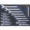 9-4012 | Csillag-villáskulcs készlet 22 db-os 8-32 mm + E-torx E6-E24 habtálcás 3/3