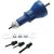 9-407 | Szegecsanyahúzó adapter fúrógéphez-behajtóhoz M3-M4-M5-M6 - BGS