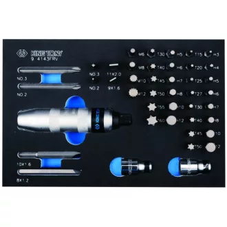   43 részes ütve csavarozó készlet (EVA tálcás) 9-4143FRV