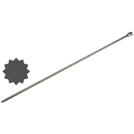 9-4228 | Rátűzőkulcs - crowa+bit 1/2" XZN - Spline Extra Hossz: M10x800 mm - BGS