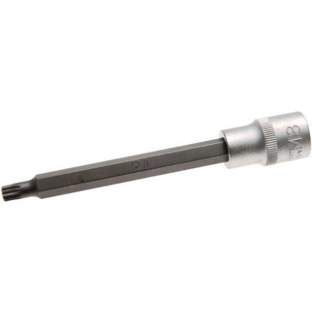 9-4332 | Rátűzőkulcs - crowa+bit 1/2" XZN - Spline M08 x 140 mm BGS