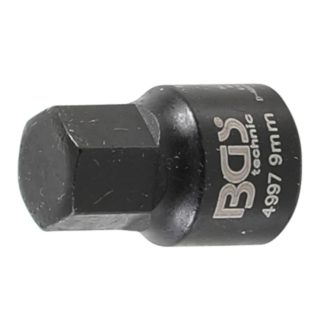   9-4997 | Féknyeregkulcs  6 lapú 1/4" extra rövid imbusz 9 x 20 mm Mercedes"M","R"
