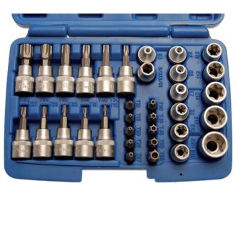   9-5021 | Torx készlet külső/belső E-torx 34 db-os 3/8"-os
